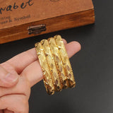 Dubai Bangles Women Men Bracelets African European Ethiopia Jewelry