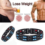 Men Titanium Bracelet Magnets Slimming Bracelet Health Care Jewelry