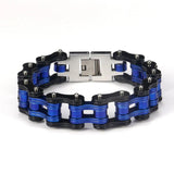 Punk Rock Hip Hop Biker Bracelet Stainless Steel Chain Motorcycle Style Jewelry