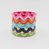Bohemian Ins Enamel Women's Bracelet, Triangle DIY Paint Elastic Bangle