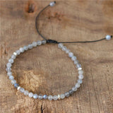 Labradorite Beads Bracelet Yoga Adjustable Gemstones Tibetan Bracelet