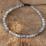 Labradorite Beads Bracelet Yoga Adjustable Gemstones Tibetan Bracelet