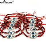 12-Piece Eyes Exorcism Protection Red Cord Bracelet Gift