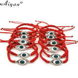 12-Piece Eyes Exorcism Protection Red Cord Bracelet Gift