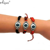 12-Piece Eyes Exorcism Protection Red Cord Bracelet Gift