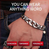 Punk 316L Stainless Steel Bracelet Jewelry Man Women LLBC8-006