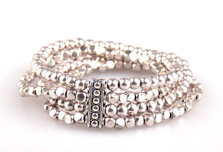 Arrival Women Metal Charm Bracelet with Beads