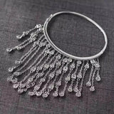 Tassel Bracelet With Cubic Zirconia Stone Bangles Wedding Women Jewelry Gift
