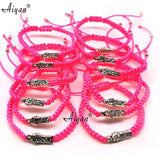 Religious Jesus Thread Woven Bracelet for Men and Women