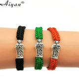 Religious Jesus Thread Woven Bracelet for Men and Women