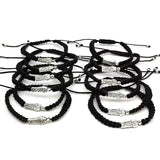 Religious Jesus Thread Woven Bracelet for Men and Women