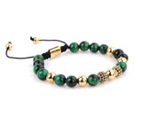 Tiger Eye Bead Men's Bracelet
