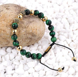 Tiger Eye Bead Men's Bracelet