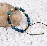 Tiger Eye Bead Men's Bracelet