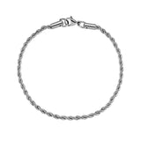 European & American Style High Bracelet Rope Chain 3mm&5mm