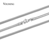 10pcs 316 Stainless Steel Snake Chain Necklace Bracelet DIY Jewelry S-003*10