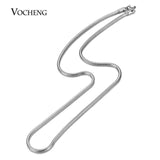 10pcs 316 Stainless Steel Snake Chain Necklace Bracelet DIY Jewelry S-003*10
