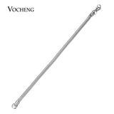 10pcs 316 Stainless Steel Snake Chain Necklace Bracelet DIY Jewelry S-003*10