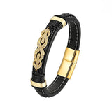 Copper Gold-Plated Ball Bracelet with Diamonds