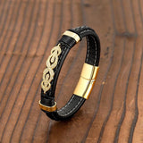 Copper Gold-Plated Ball Bracelet with Diamonds