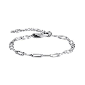 10pcs 4x10mm Paperclip Chain Stainless Steel Bracelet Chain