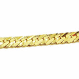 12MM Fashion Plated Men's Bracelet 19.5CM