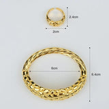 Ethiopian African Wedding Party Bangles Bracelet Ring for Women