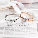 Safety Chain Cuff Bracelet Noeud armband Female Jewelry