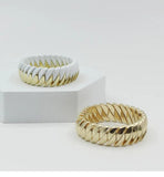 Bohemian Enamel Bangle Bracelet