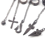 Hunter x Hunter Kurapika 5 Rings Chain Charms Bracelet