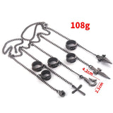Hunter x Hunter Kurapika 5 Rings Chain Charms Bracelet