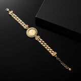 Muslim Crystal Bracelet Arab Charm Jewelry Coin Bracelet