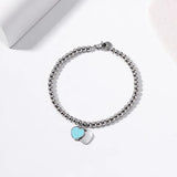 Heart Shaped Bracelet Stainless Steel Women Bracelet Jewelry