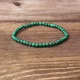 8mm Malachite Stone Beads Bracelet for DIY Jewelry Charm Amulet