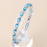 925 Mark Health Jewelry Bracelet Bangle For Women