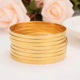 4pcs Dubai Bangles African European Ethiopia Jewelry Bride Bracelets Anklet