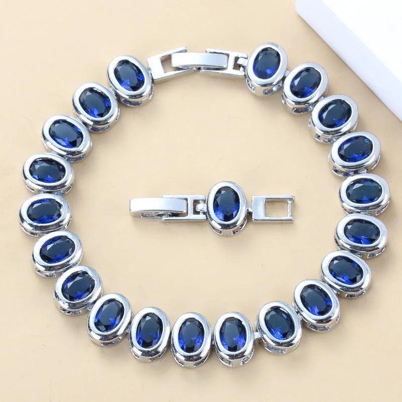 CZ Bridal Bracelet Costume Wedding Jewelry Adjustable Length