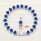 CZ Bridal Bracelet Costume Wedding Jewelry Adjustable Length