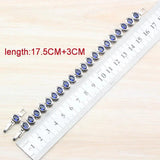 CZ Bridal Bracelet Costume Wedding Jewelry Adjustable Length