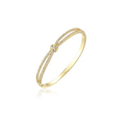 CZ Cuff Bracelet for Women - Dubai Jewelry Gift