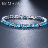 CZ Cubic Zirconia Tennis Bracelet Women's Jewelry Bracciali