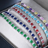 CZ Cubic Zirconia Tennis Bracelet Women's Jewelry Bracciali