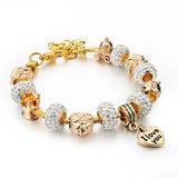 Crystal Beads Bracelets Friendship Charm Chain DIY Bracelets