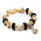 Crystal Beads Bracelets Friendship Charm Chain DIY Bracelets