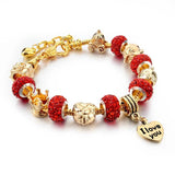 Crystal Beads Bracelets Friendship Charm Chain DIY Bracelets