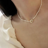 Natural Pearl Bracelet Colorful Zircon Geometric for Women Girls