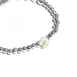 KPOP G-DRAGON PEACEMINUSONE Silver Daisy Bracelet Unisex Jewelry