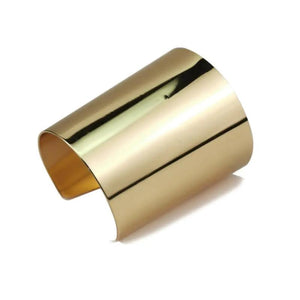 Metal Big Cuff Bracelets Bangles For Women Statement Jewelry Femme Punk Alloy