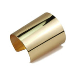Metal Big Cuff Bracelets Bangles For Women Statement Jewelry Femme Punk Alloy