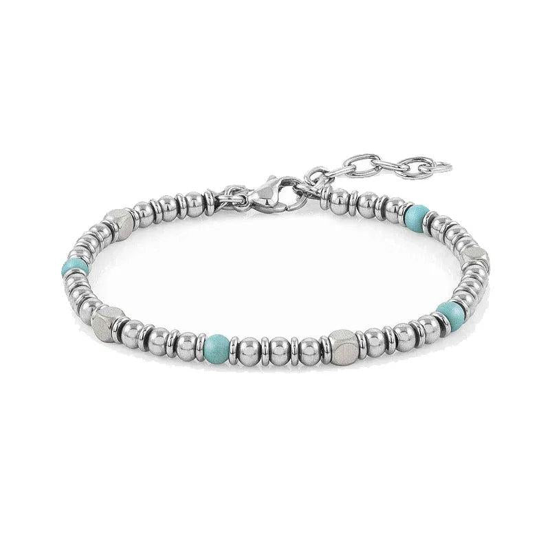 Stainless Steel Tiger Eyes Bead Bracelet Couple Gift